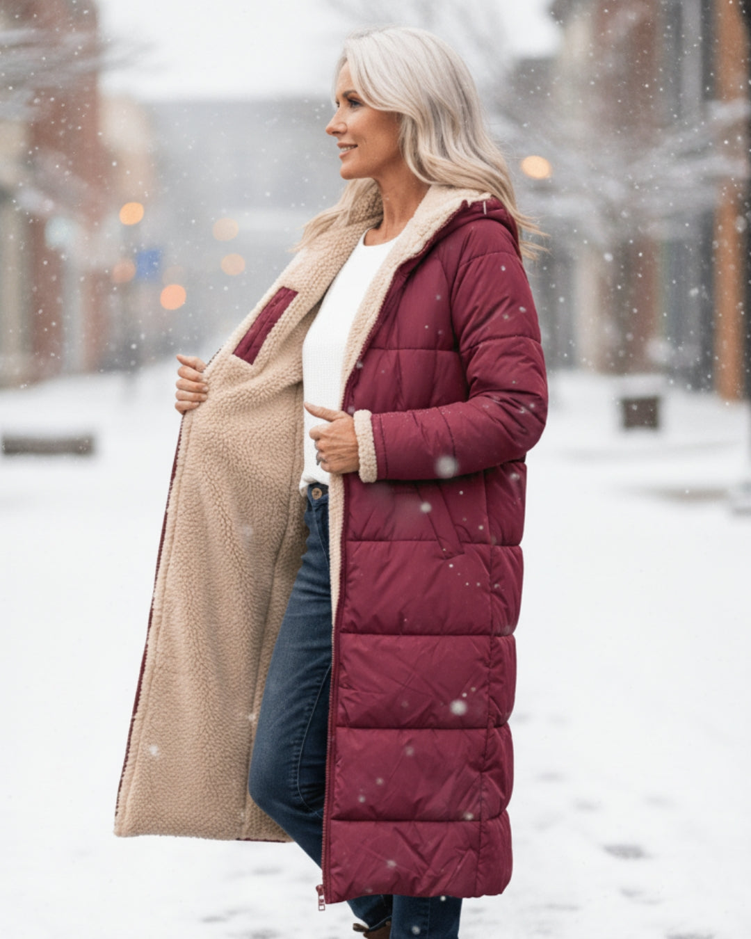 Seraphine | Dames Lange Winterjas