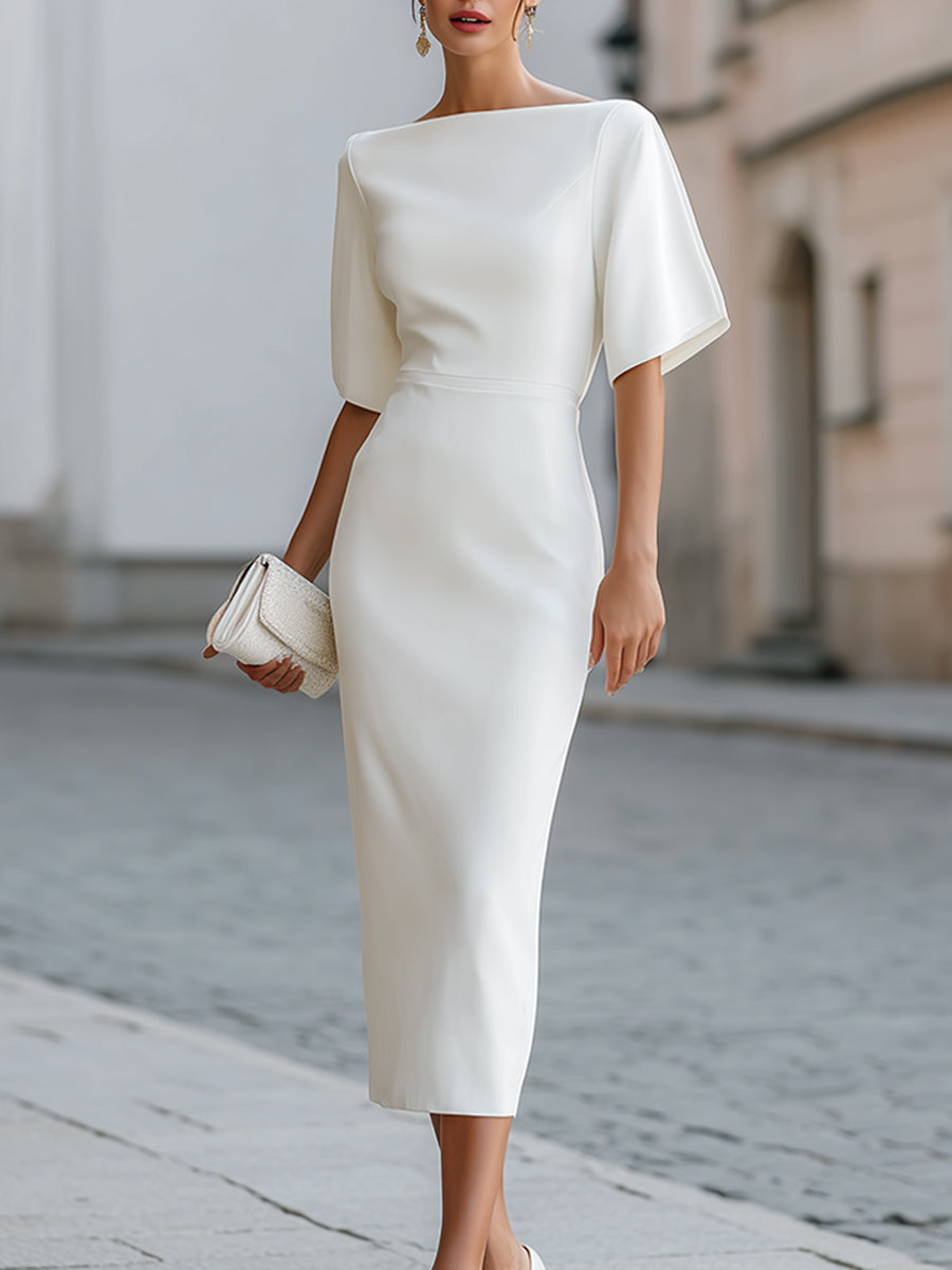 Leila | Elegante midijurk