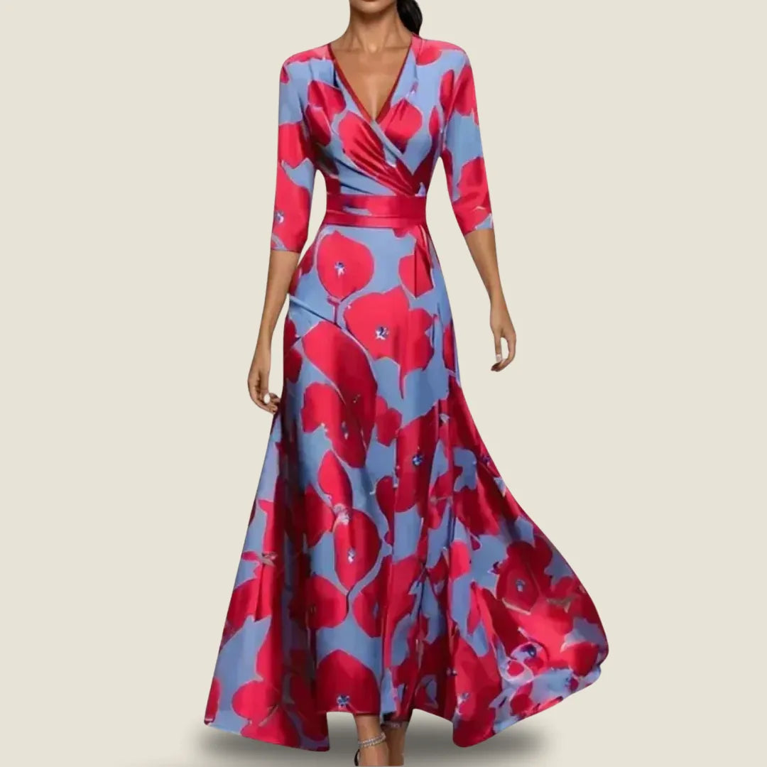 Lovelle | Elegante bloemenjurk