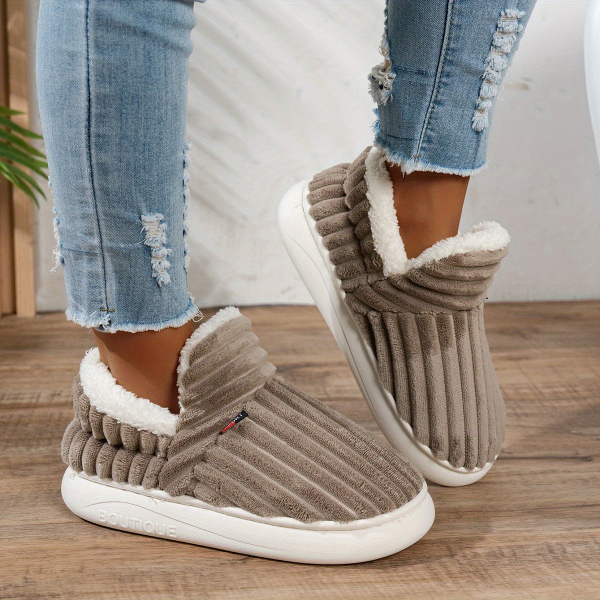 Ysolenne | Knus Stap Pantoffels