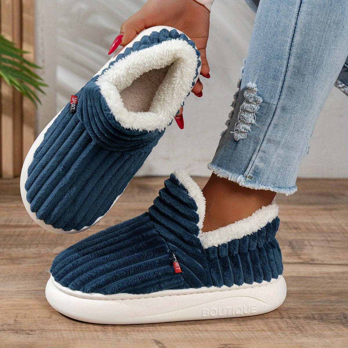 Ysolenne | Knus Stap Pantoffels