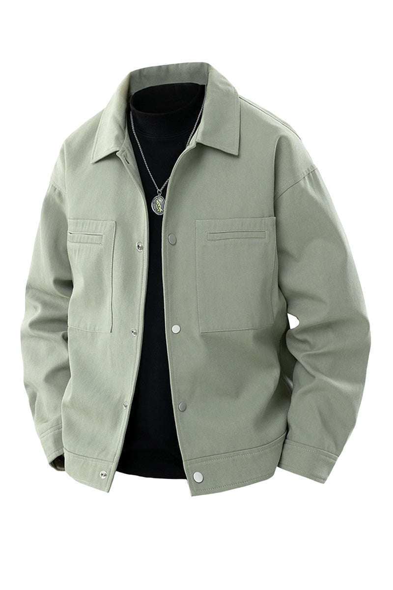 Andrew | Heren Oversized Jas met Knoopsluiting