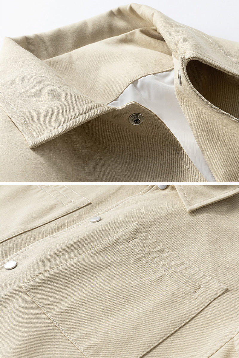 Andrew | Heren Oversized Jas met Knoopsluiting