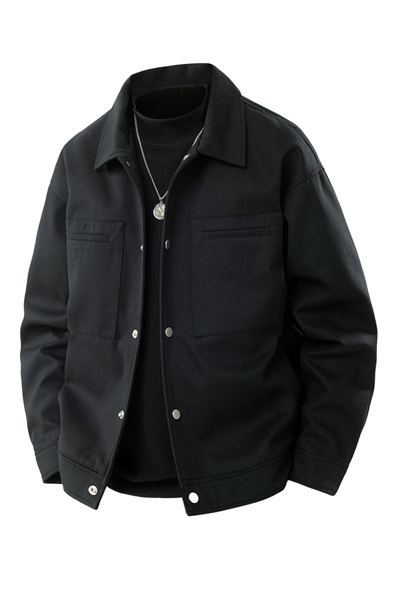 Andrew | Heren Oversized Jas met Knoopsluiting