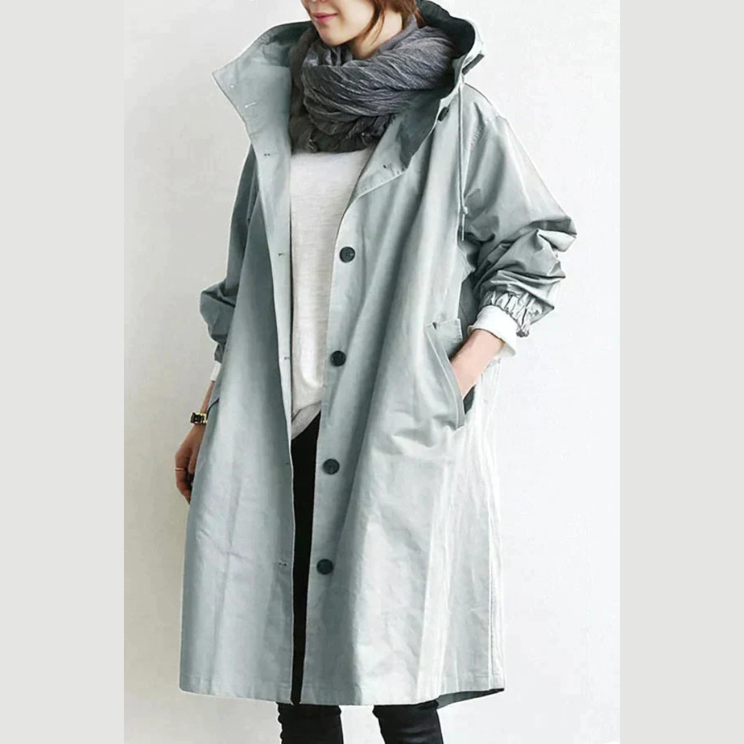 Marivelle | Lange Jas met Nonchalante Elegantie