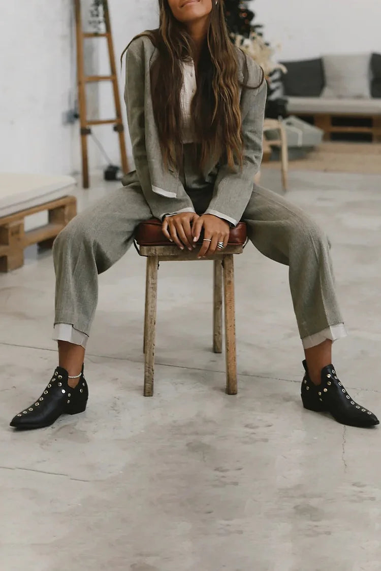 Jayla | Enkellaarsjes met Studs