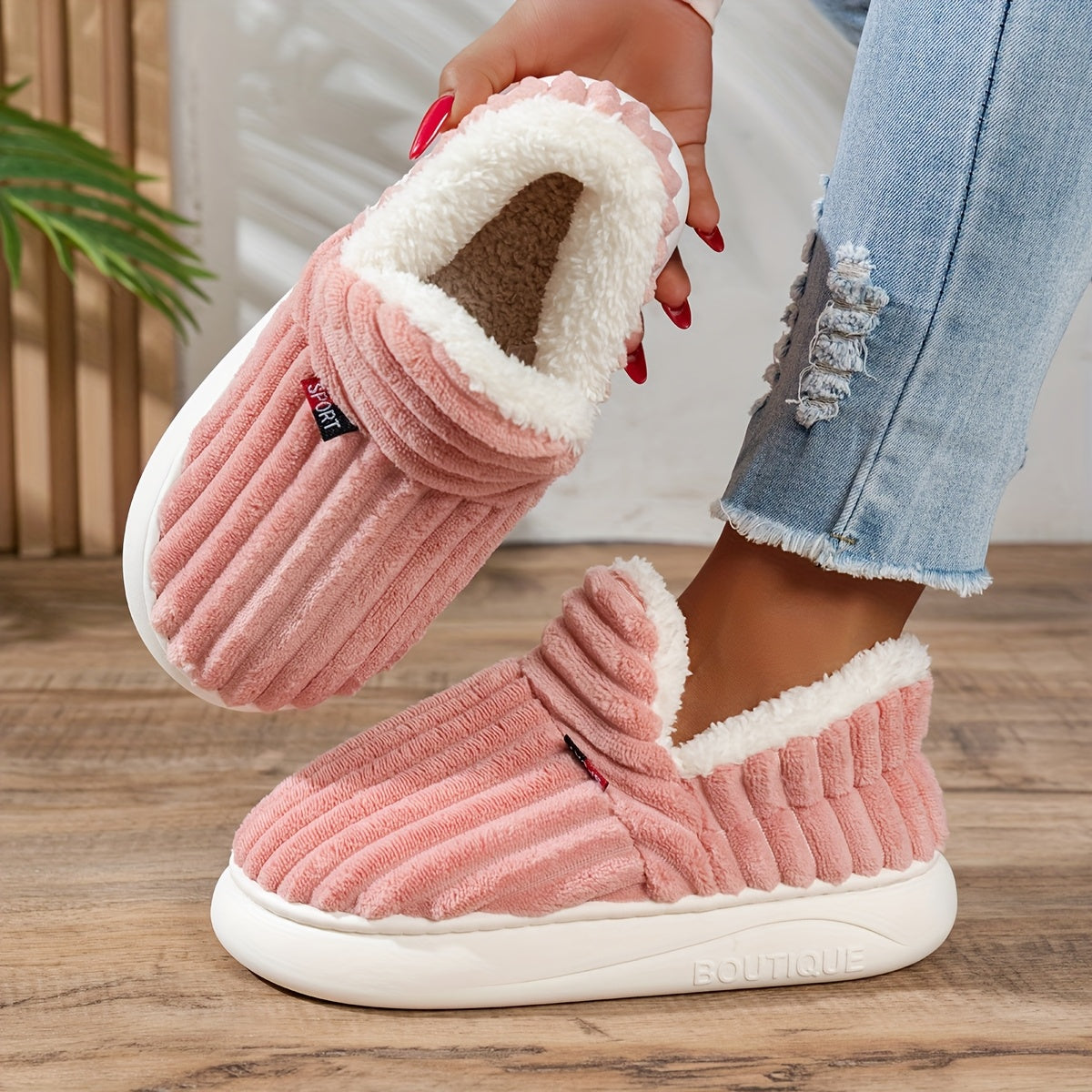 Ysolenne | Knus Stap Pantoffels