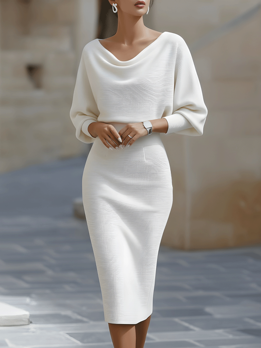 Jurilyn | Elegante midi-jurk voor elke dag