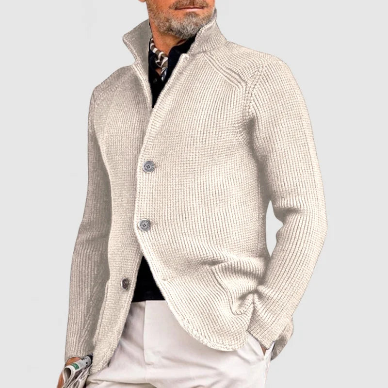 Jornavel | Cardigan Met Opstaande Kraag