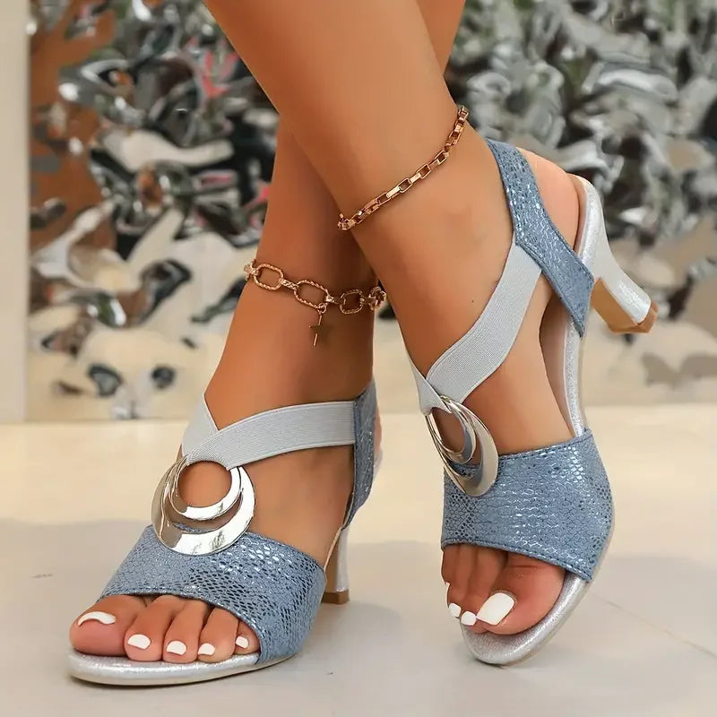 Hana | Orthopedische sandalen met hoge hak