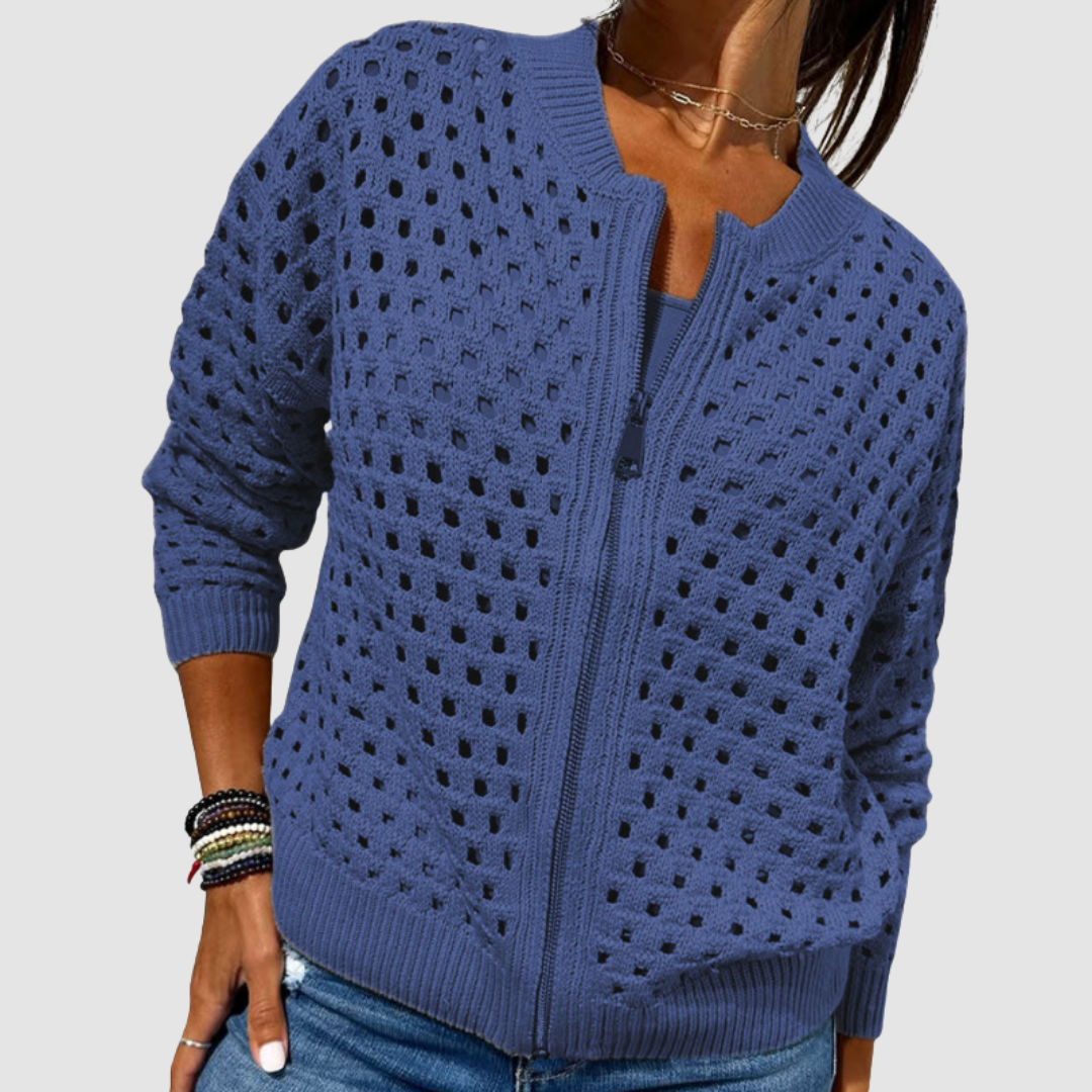Dana | Hoogwaardig gebreid vest
