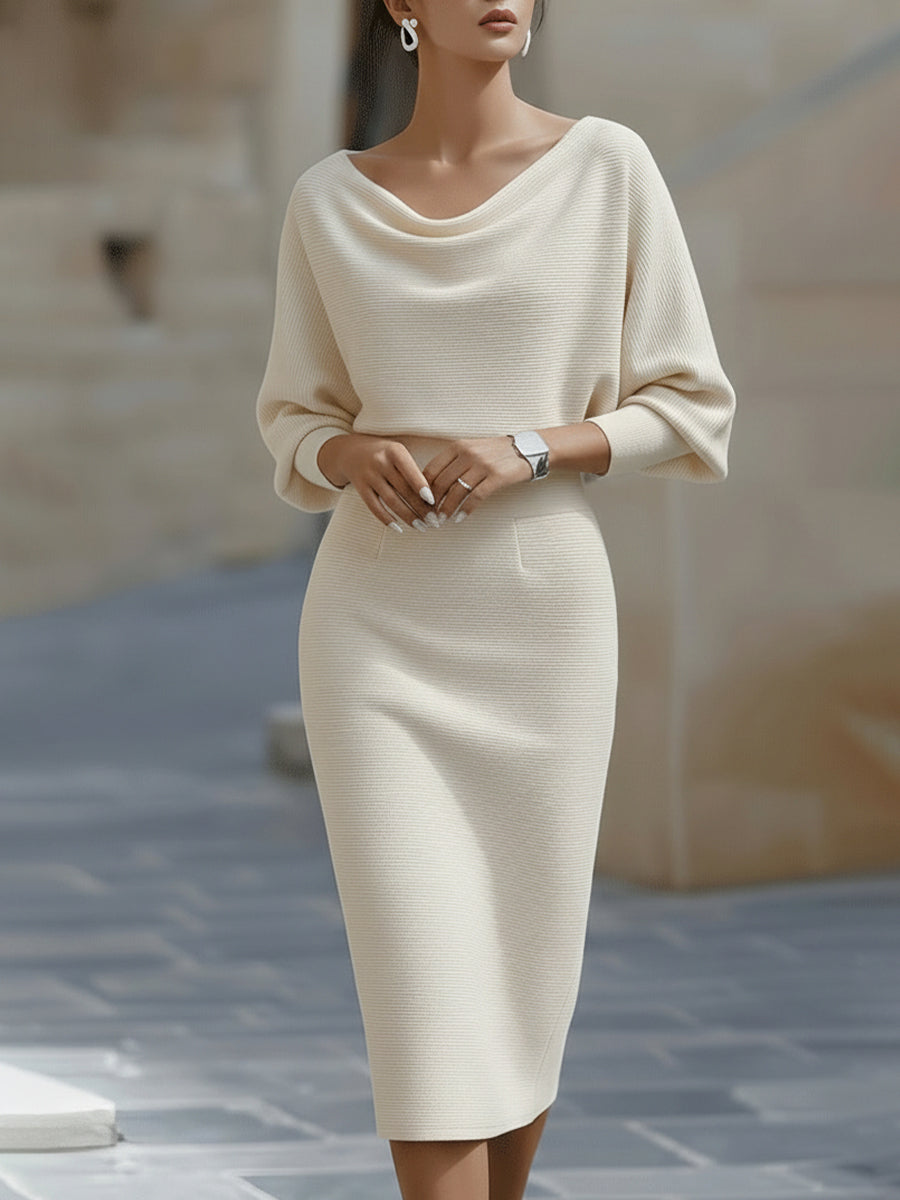 Jurilyn | Elegante midi-jurk voor elke dag