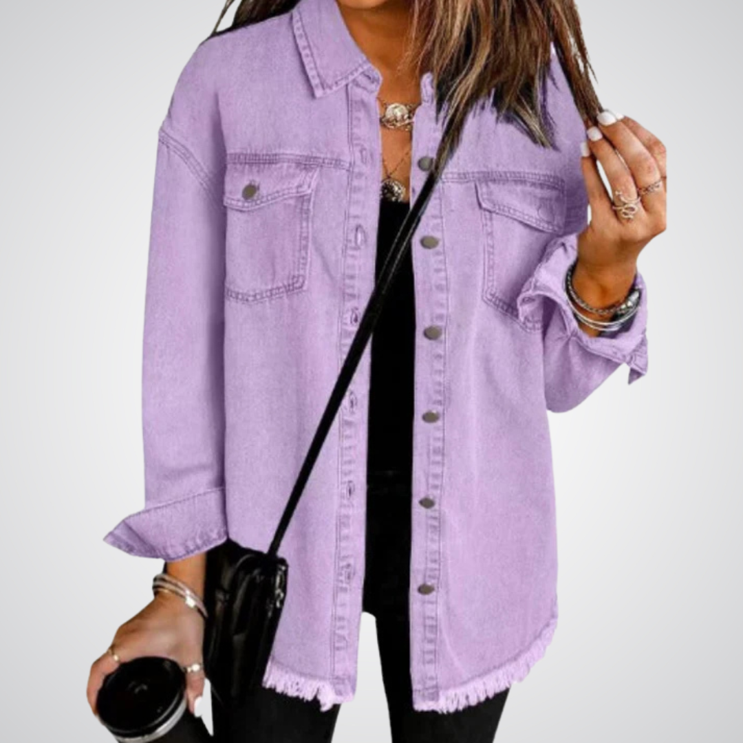 Vieanne | Casual Overshirt met Moderne Uitstraling