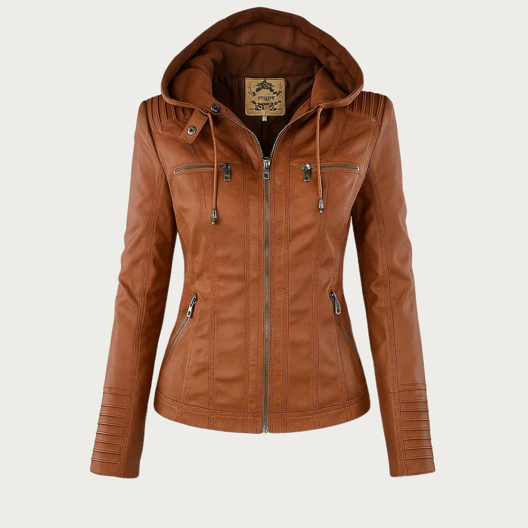 Astrid | Stoer en stijlvol leren jack