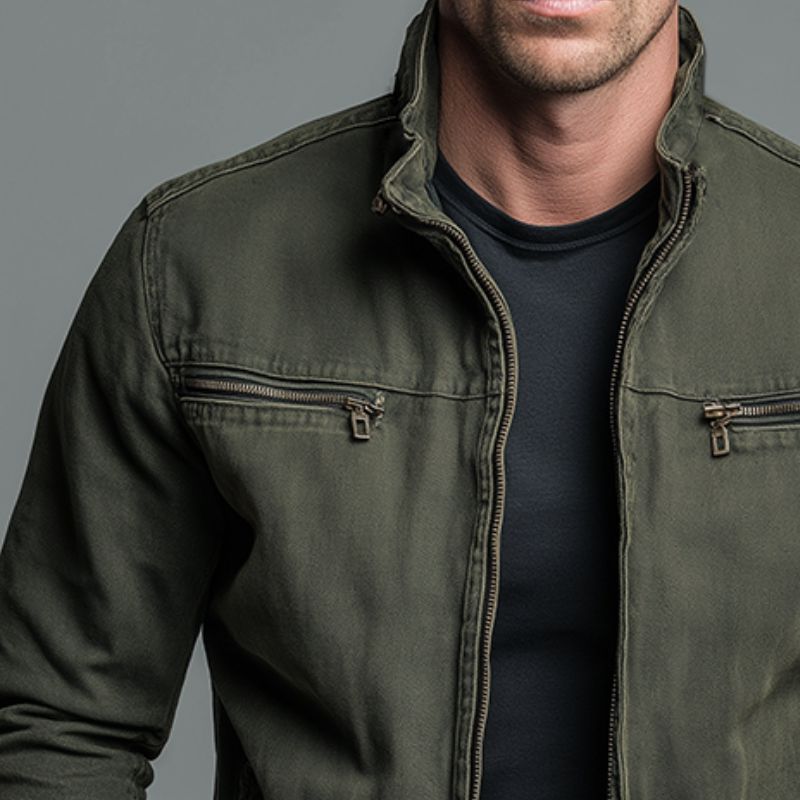 Jared | Vintage jas met rits