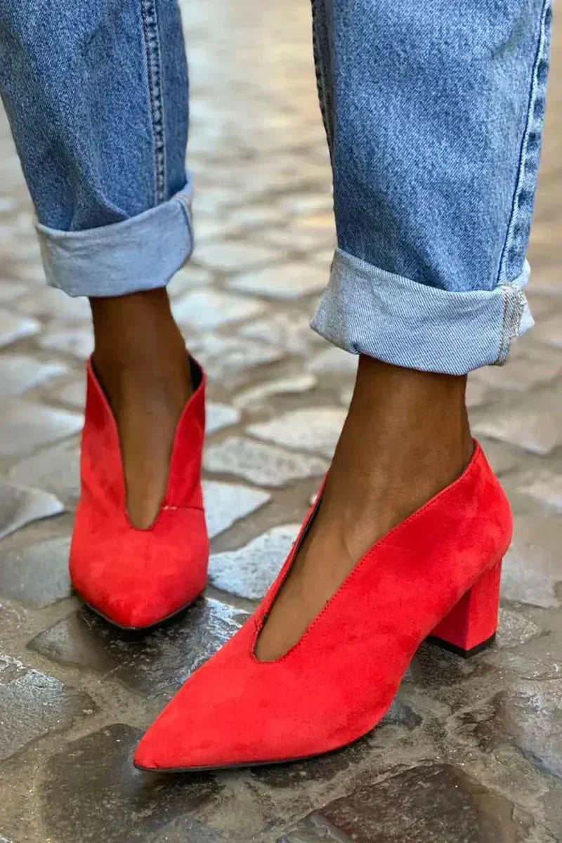 Mariah | Elegante Blokhak Pumps