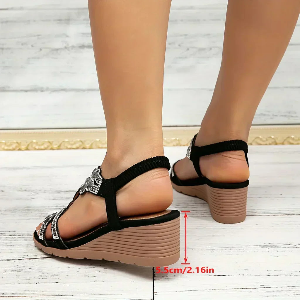 Kimberlyn | Luxe Wedge Sandalen