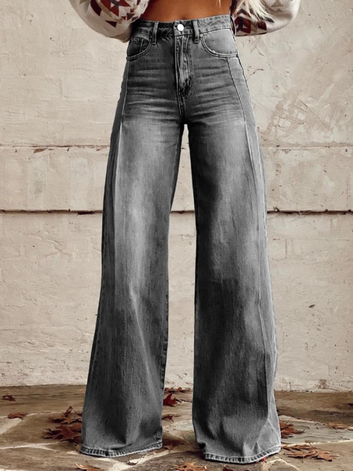 Vina - Elegante Wijde Broek