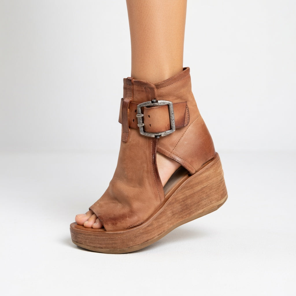 Tiara | Sandalen met Open Teen Wedge voor Vrouwen