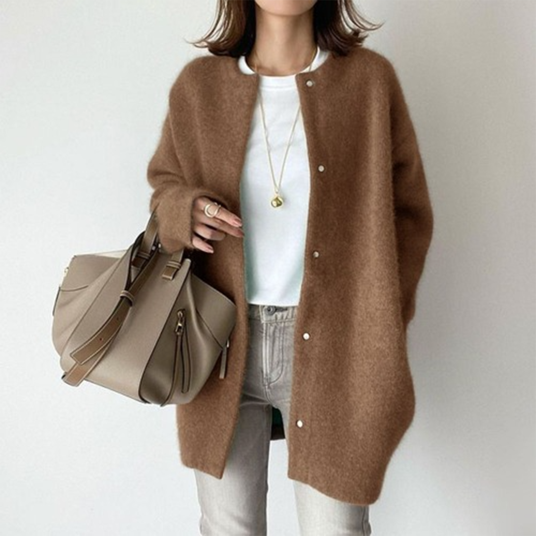 Jovina | Elegante Cardigan met Knopen