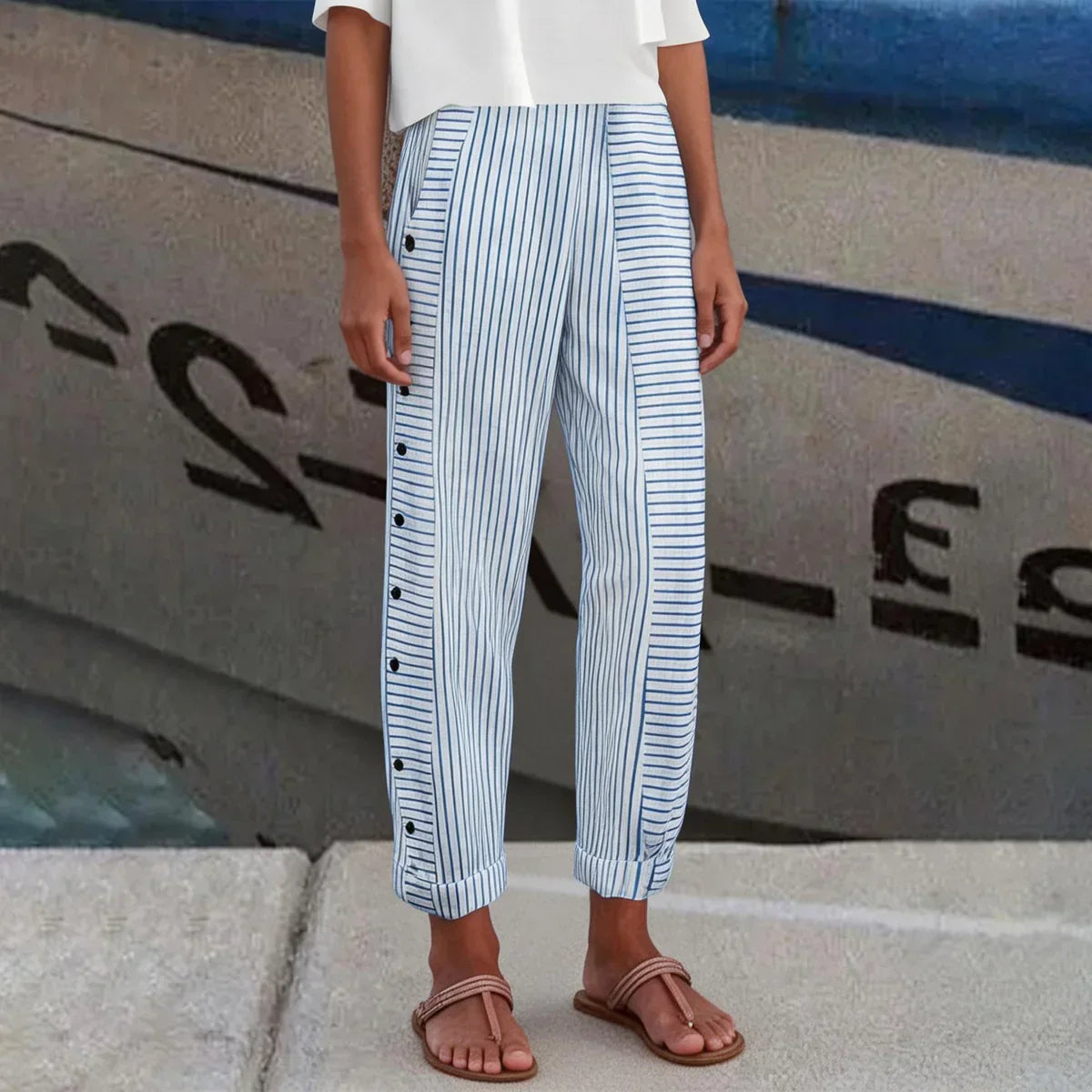 Dana – Broek met elastische tailleband