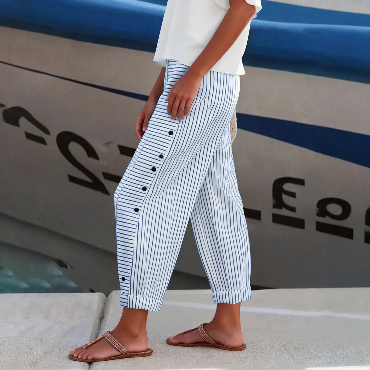 Dana – Broek met elastische tailleband