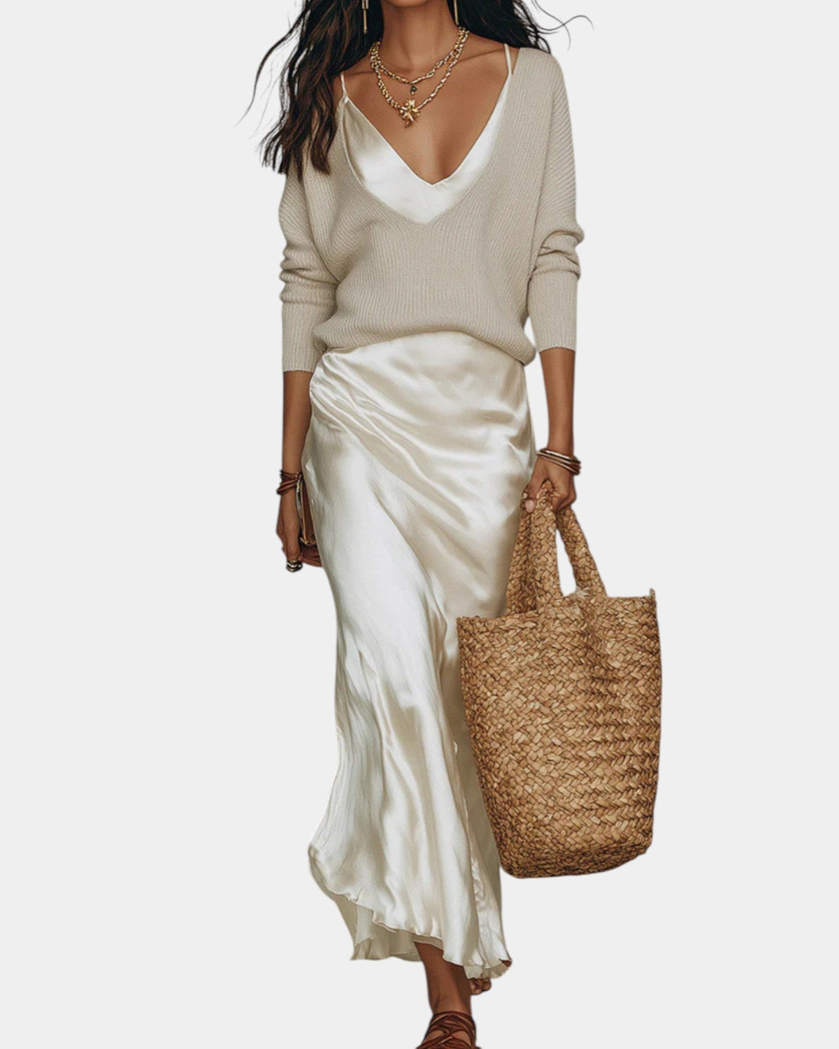 Alissandra | Jurk met blouse