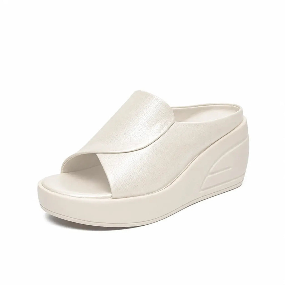 Elisha | Orthopedische instapsandalen met sleehak