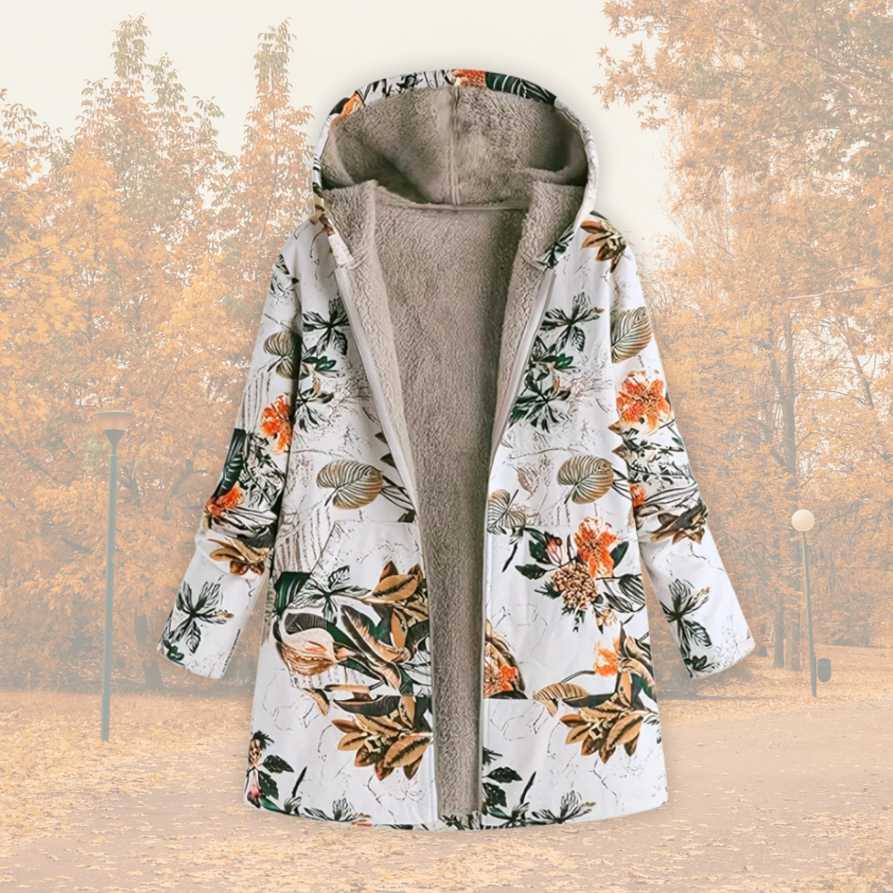 Camellia | Warme Jas met Fleecevoering