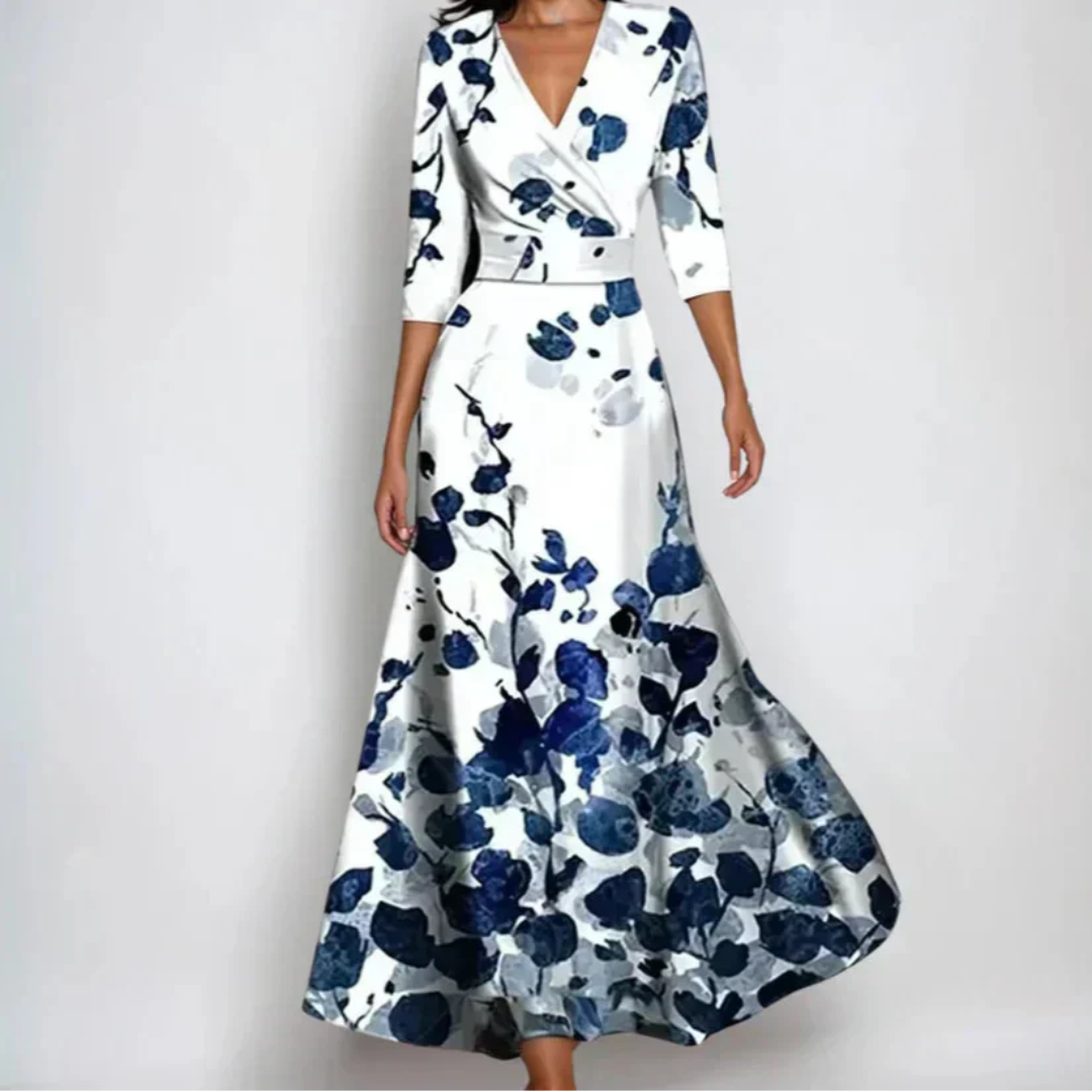 Louise | Elegante bloemenjurk
