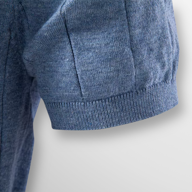 Adam | Luxe Geribde T-Shirt