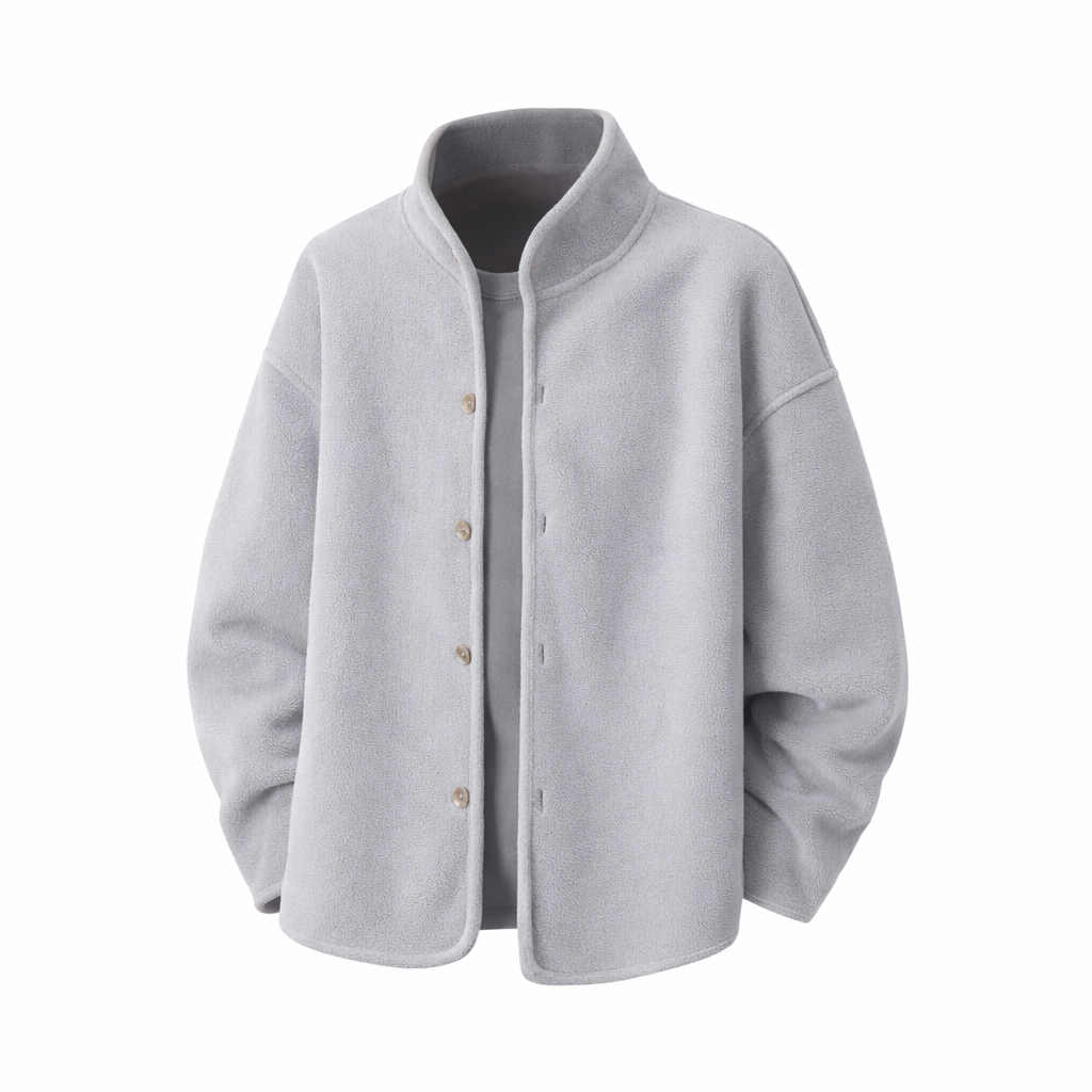 Nicholas | Heren Vest met Opstaande Kraag en Knoopsluiting
