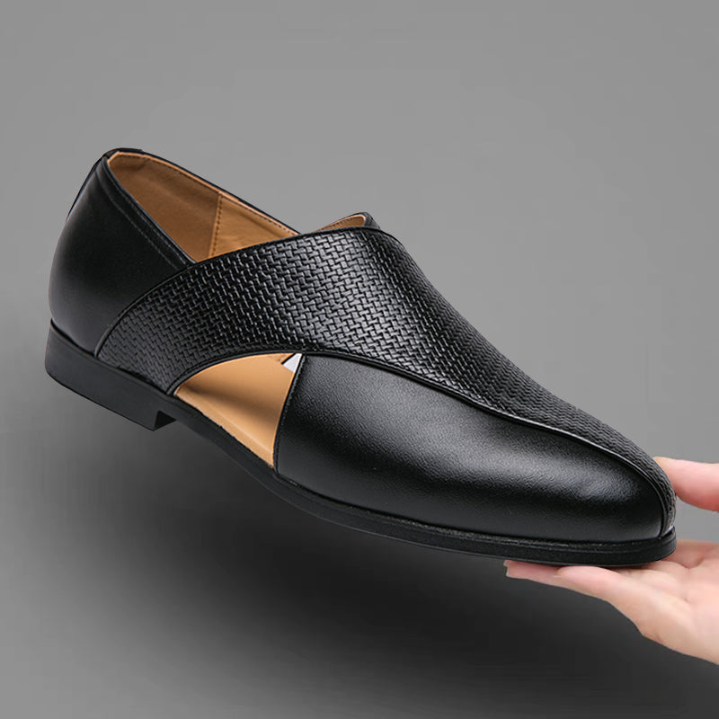 Oscar | Loafers met gekruiste bandjes