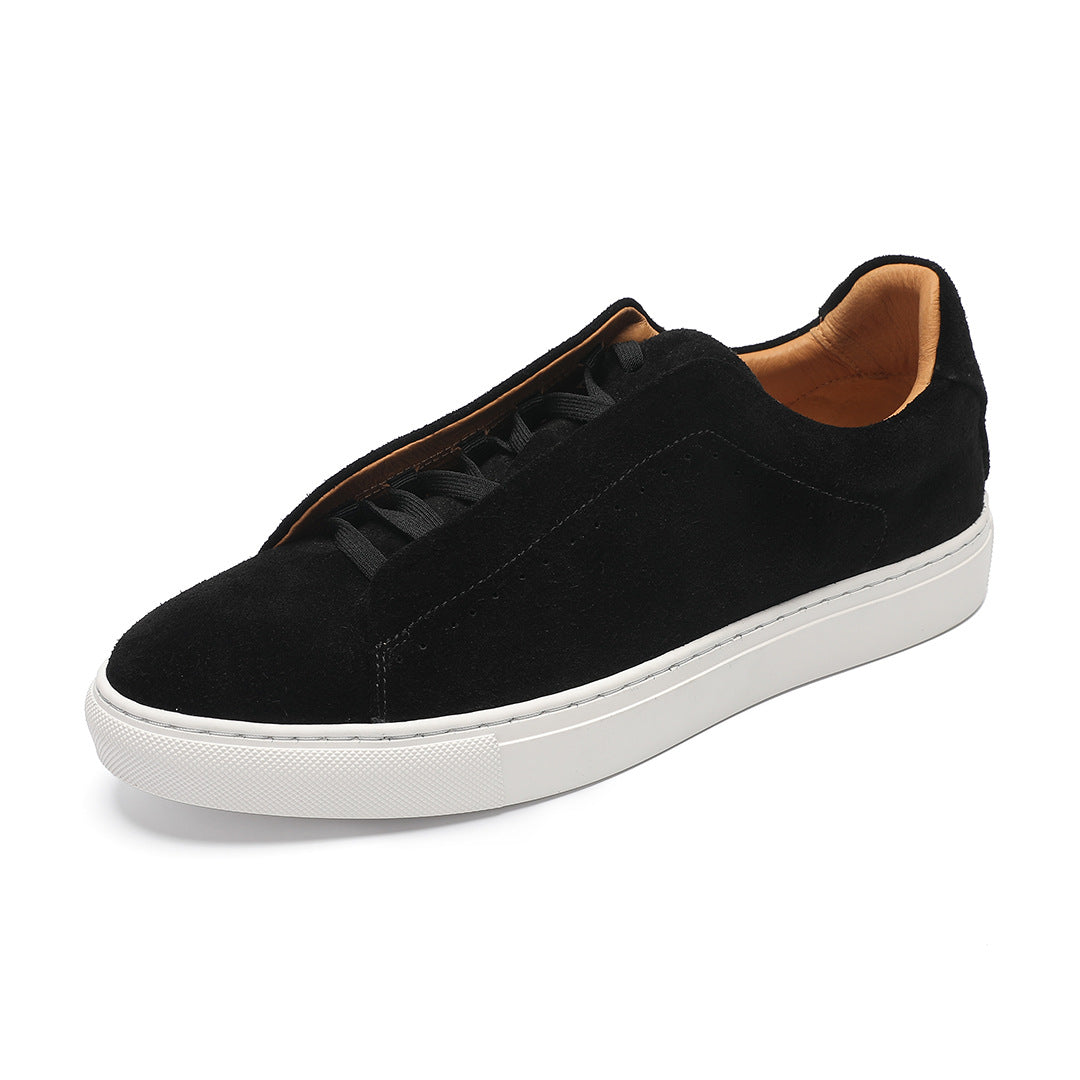 Frank | Heren Sneakers met Ronde Neus en Platte Hak