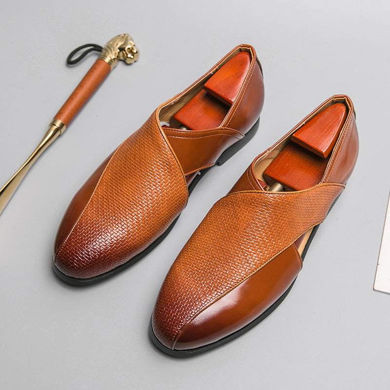 Oscar | Loafers met gekruiste bandjes