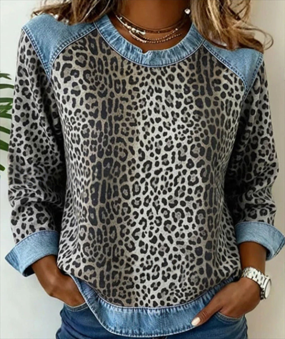 Esvoria | Luipaard Top