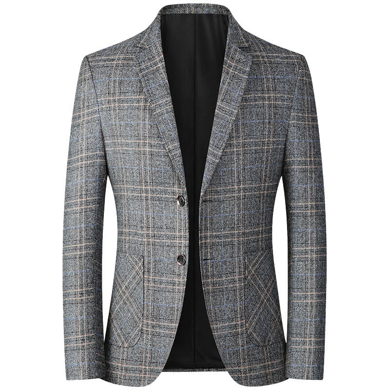 George | Heren Blazer met Ruitpatroon