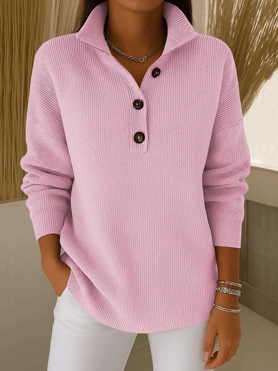 Sandra | Dames Polotrui met Knoopsluiting