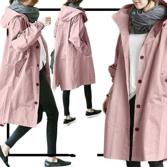 Marivelle | Lange Jas met Nonchalante Elegantie