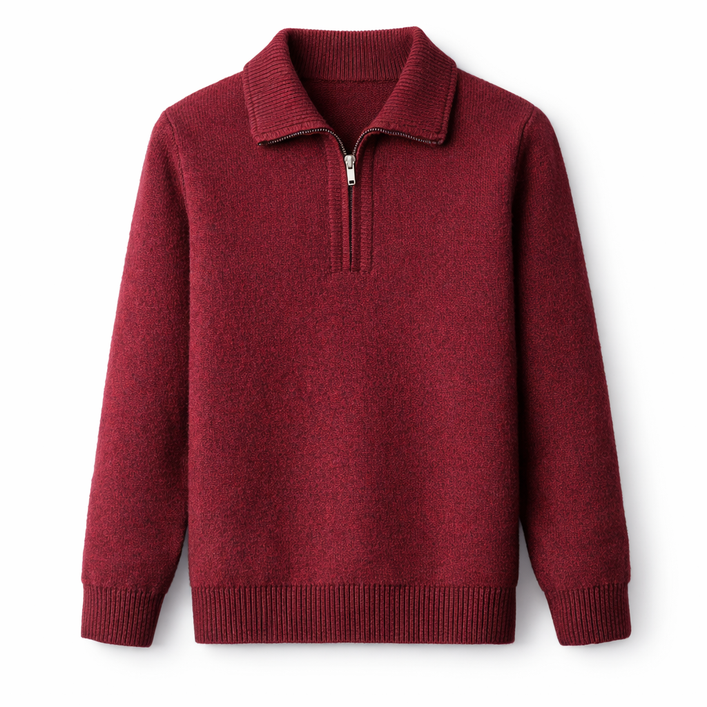 Kevin | Heren Quarter-Zip Trui