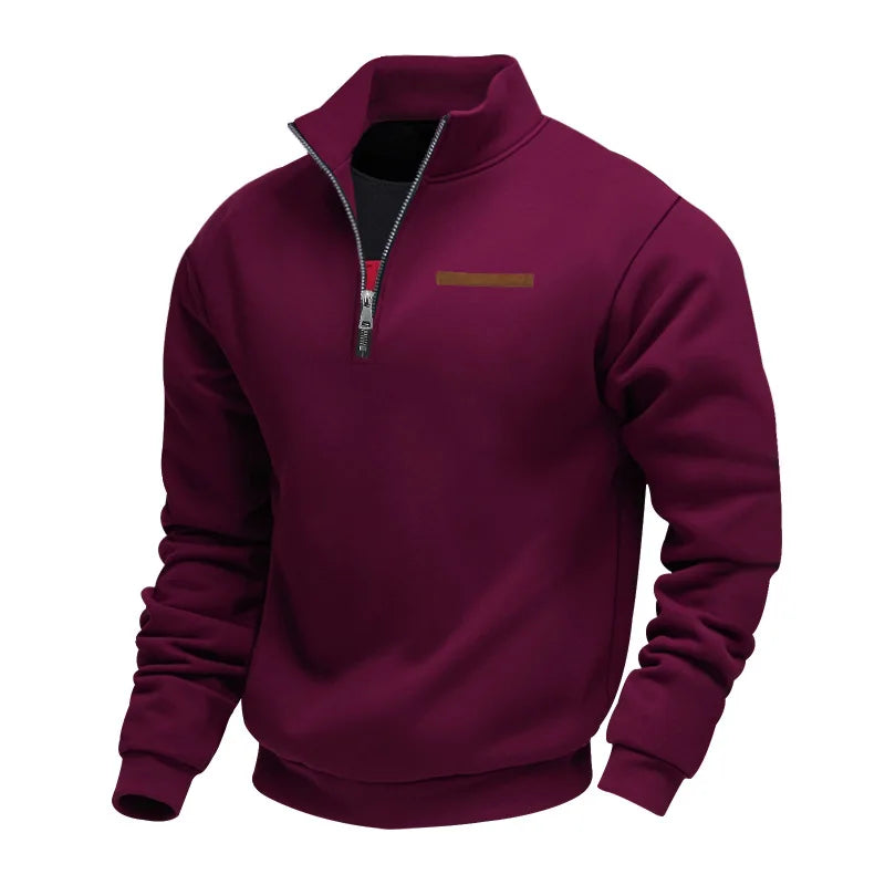 Mark | Casual Heren Fleece Sweatshirt