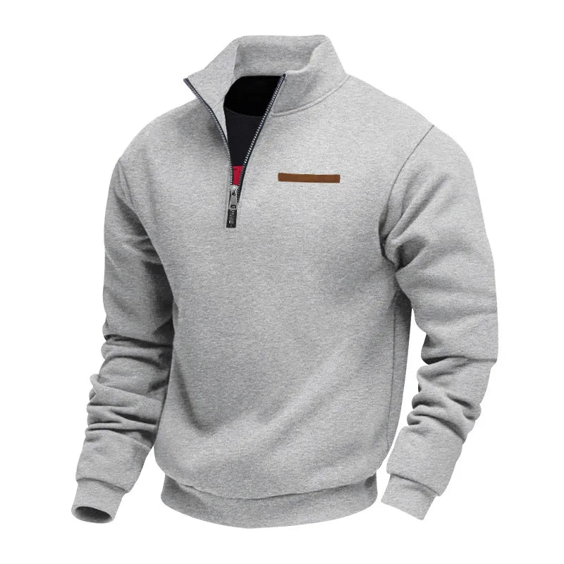 Mark | Casual Heren Fleece Sweatshirt