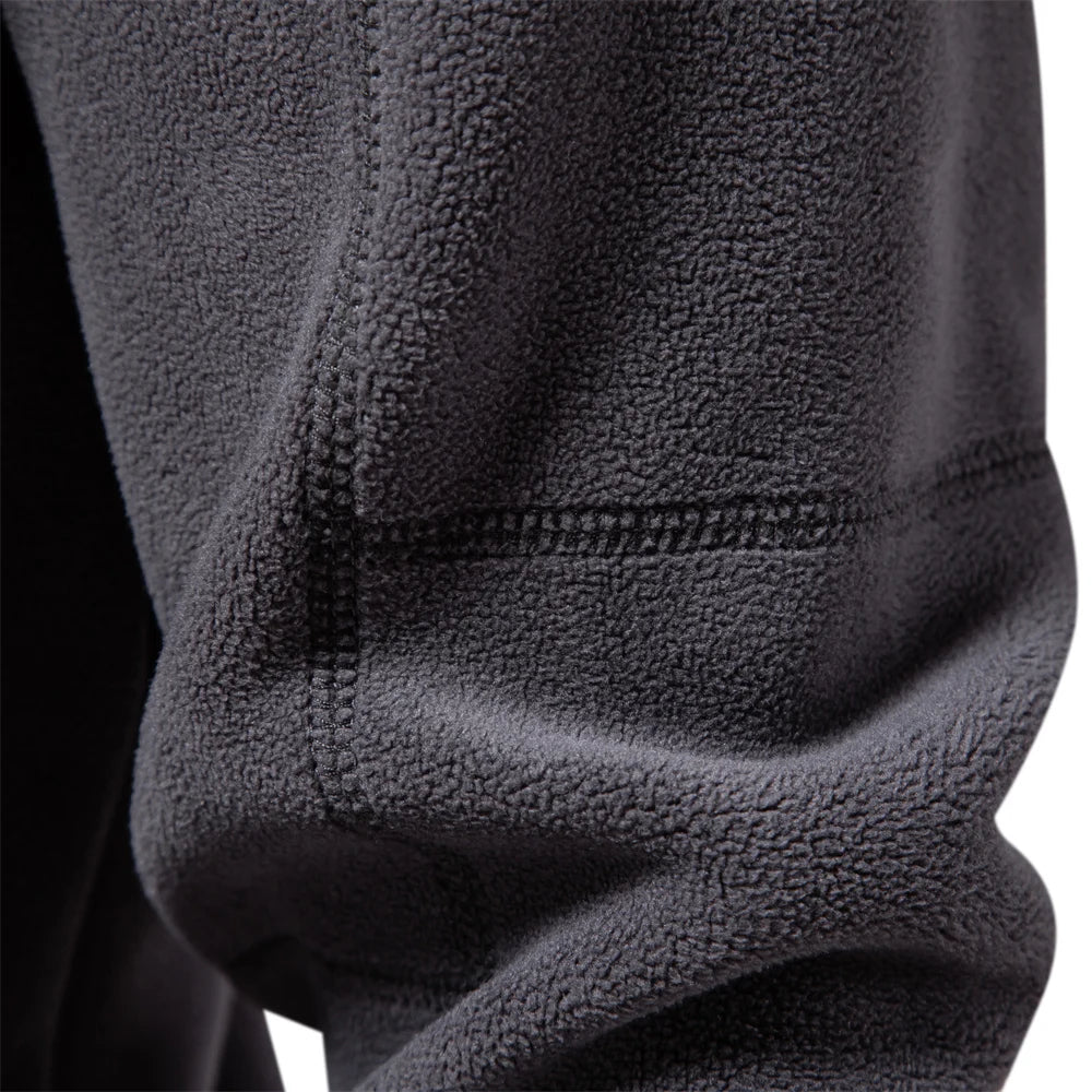 Larry | Heren Wintertrui met Hoge Kraag en Quarter-Zip