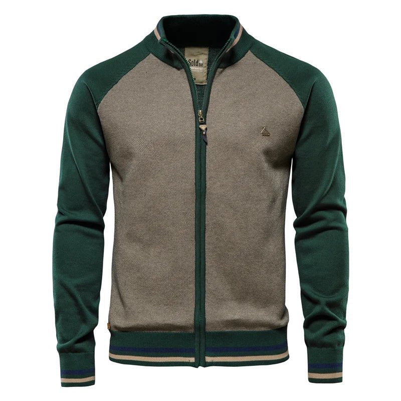 Nesvaldir | Herenvest met moderne rits en sportieve details