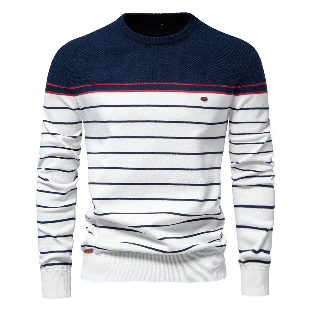 Darsvik | Heren Trui Met Streepdesign