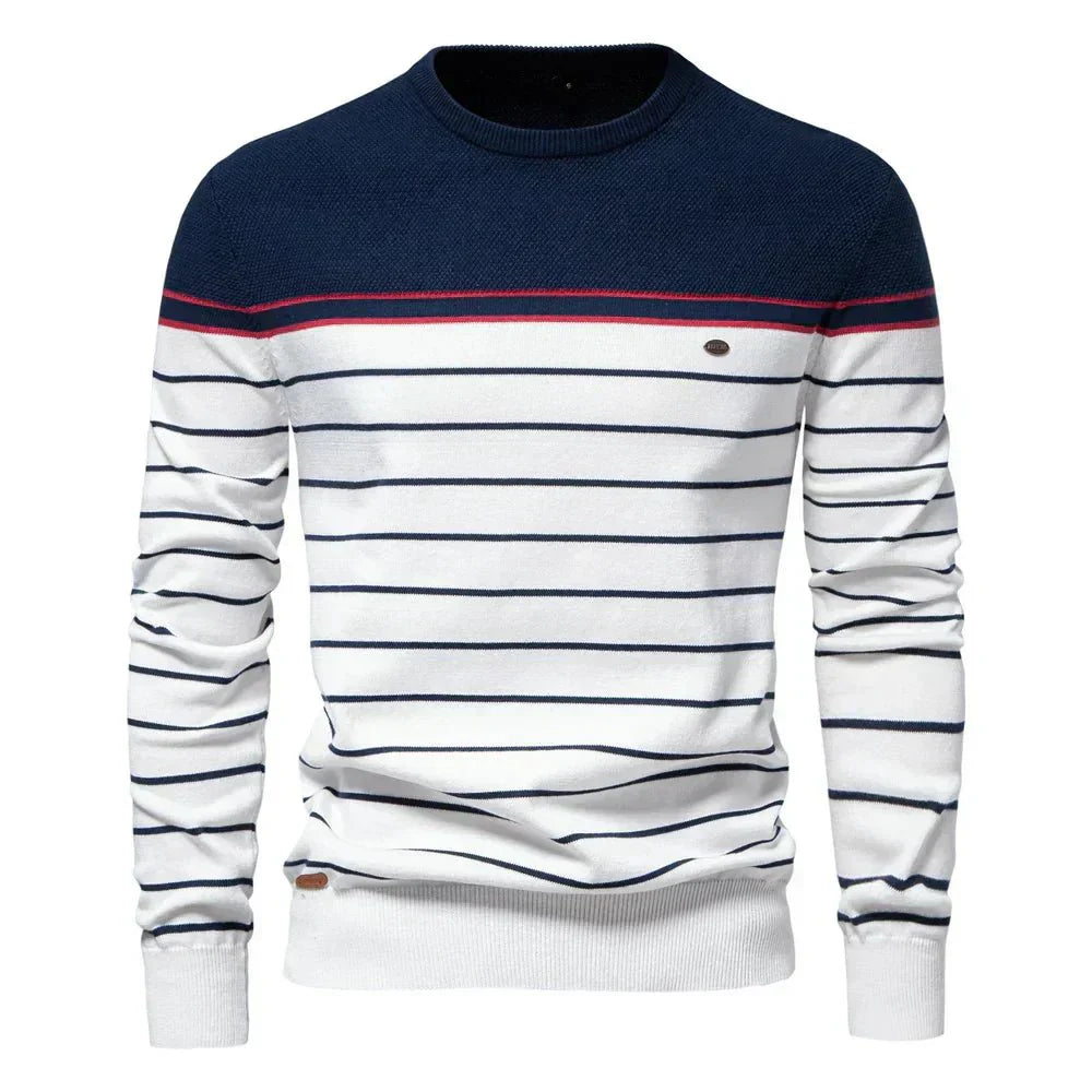 Kelrovind | Herentrui met moderne streeplook