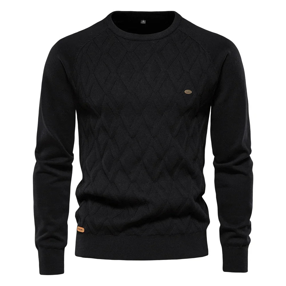 Fenlarden | Heren Trui Met Ruitdesign
