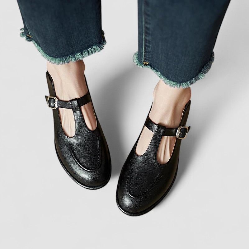 Camila | Orthopedische Mary Jane schoenen met lage hak