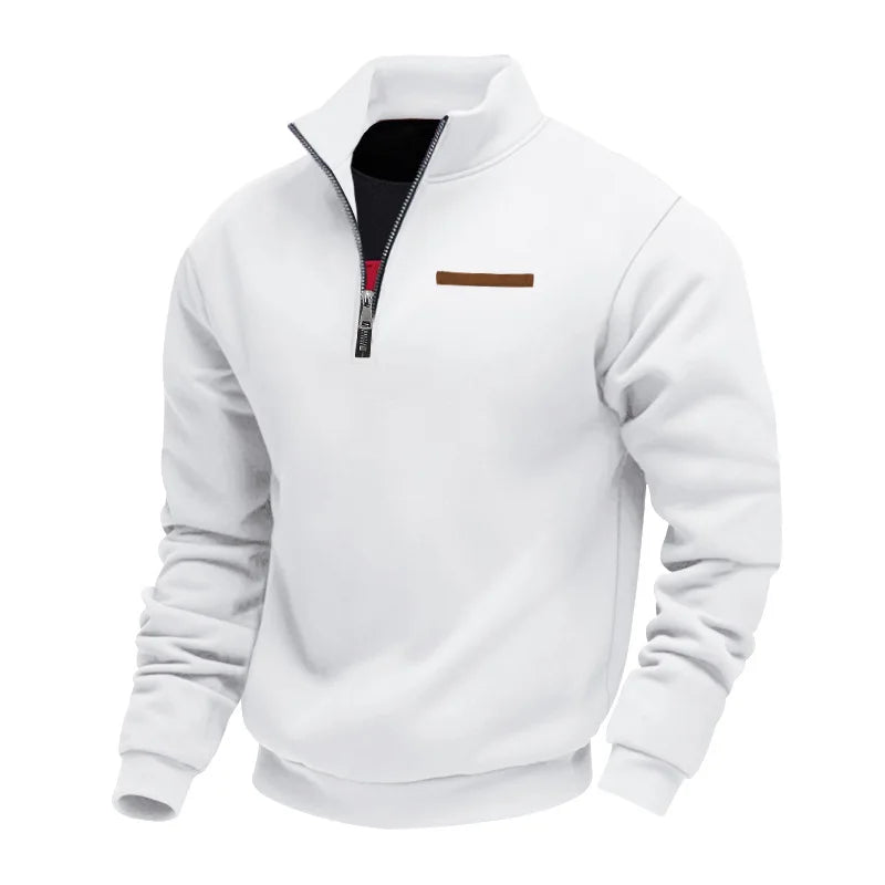 Mark | Casual Heren Fleece Sweatshirt