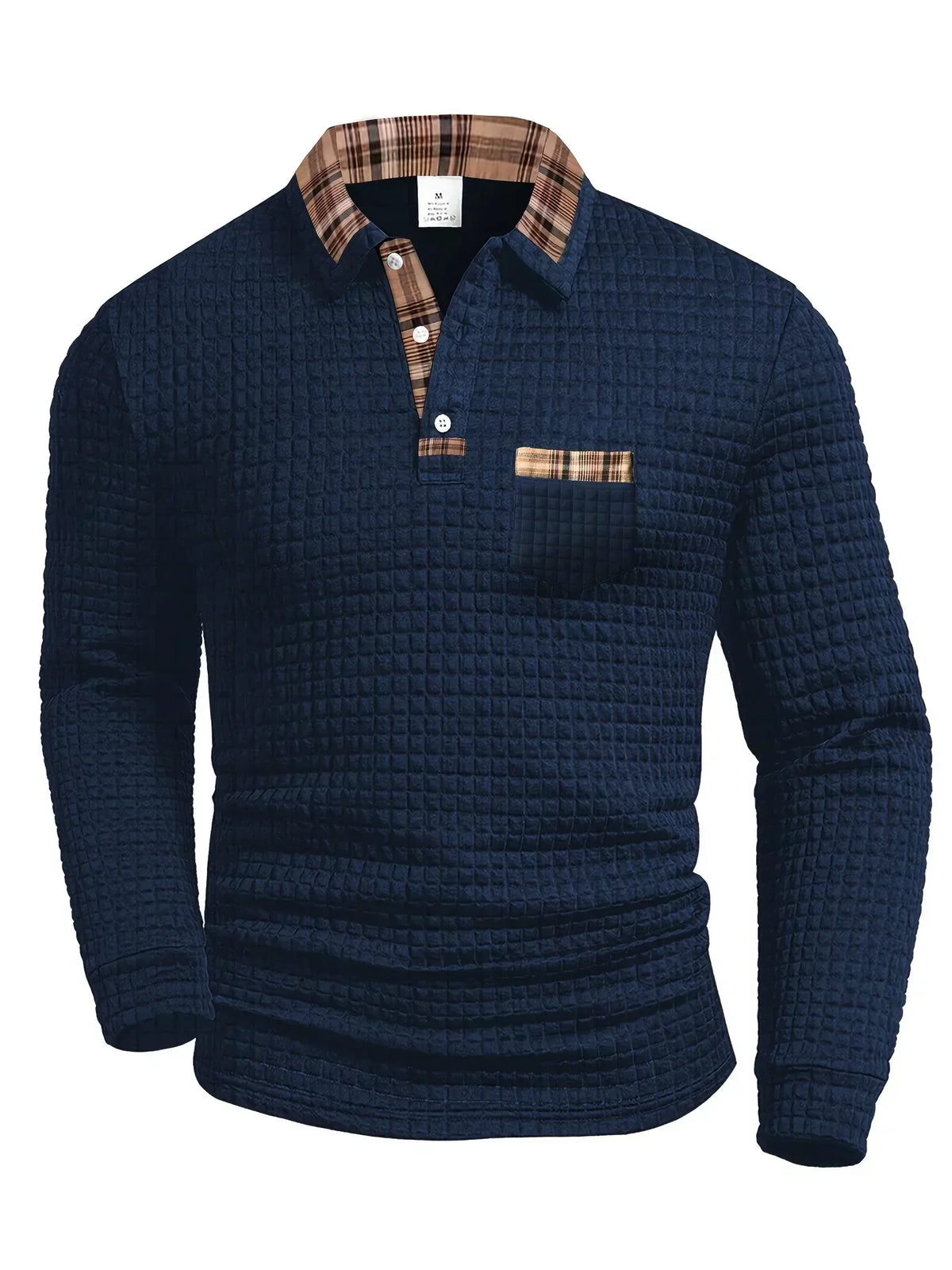 Gregory | Heren Polo met Lange Mouwen en Borstzak